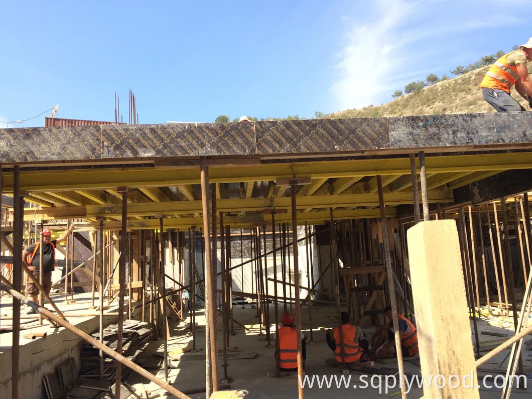 Consmos 3 Star 18mm Waterproof Melamine WBP Glue Film Faced Plywood for Construction